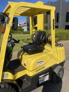 Used equipment: HYSTER H2.50TX