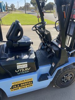 Used equipment: UTILEV UT25P